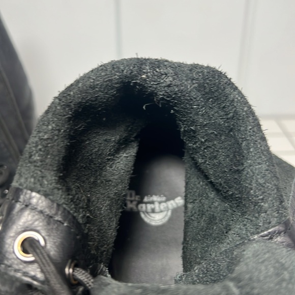 Dr Marten 1490 size 6 (UK 4) 10 eye Black Virginia Leather Boots - Picture 10 of 10